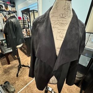 Women's Black Suede Jacket